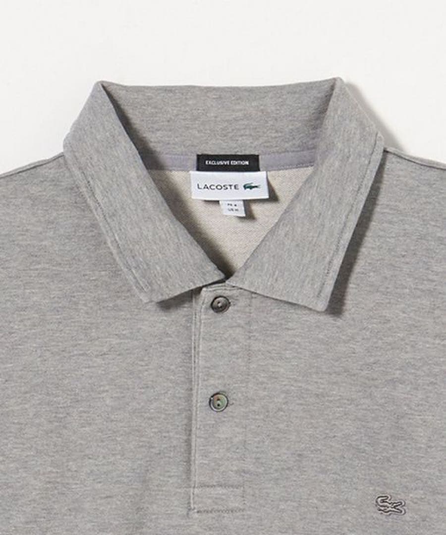 新品　LACOSTE for BEAUTY&YOUTH スウェット ポロシャツ