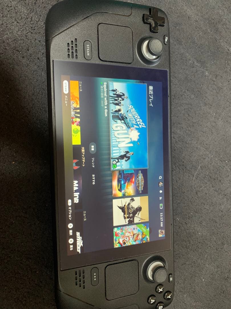 steam deck 本体