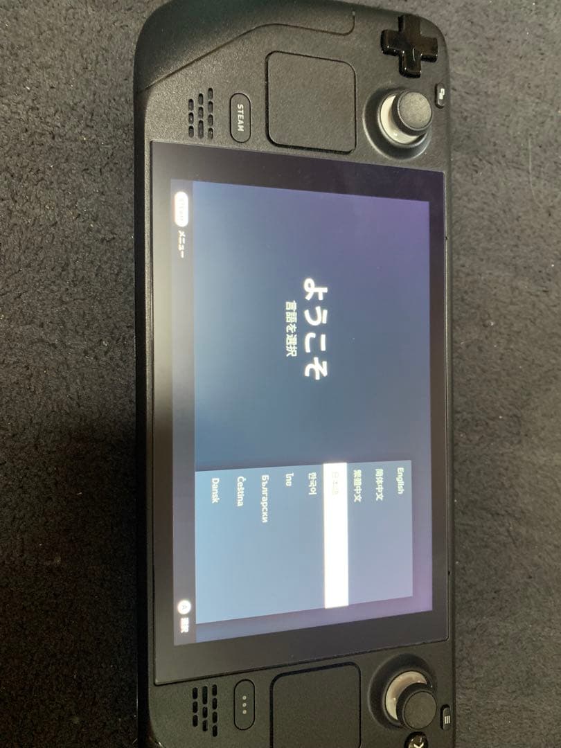 steam deck 本体