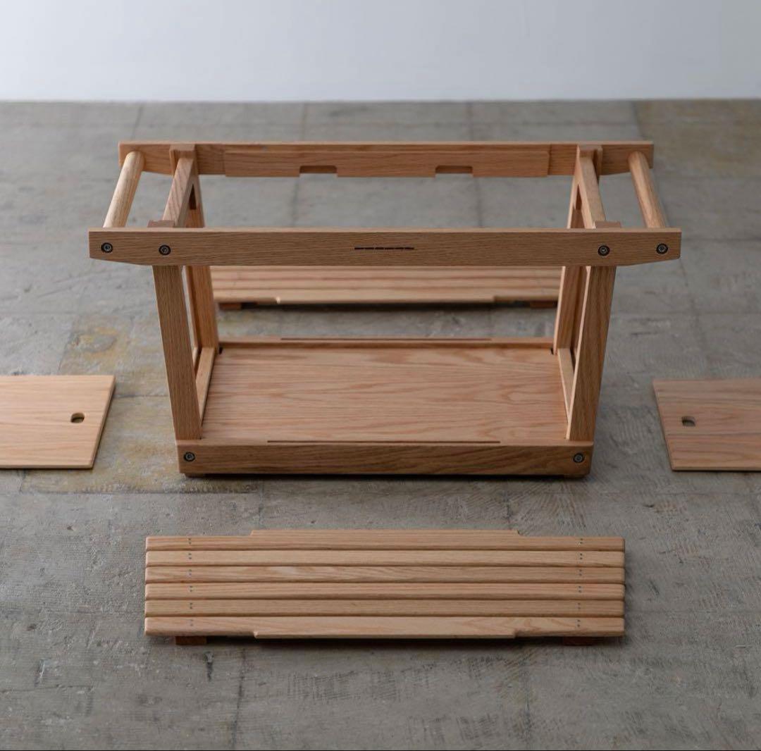 【Davos】IKIKI シェルフコンテナ＋ソリッドパネルセット　オーク