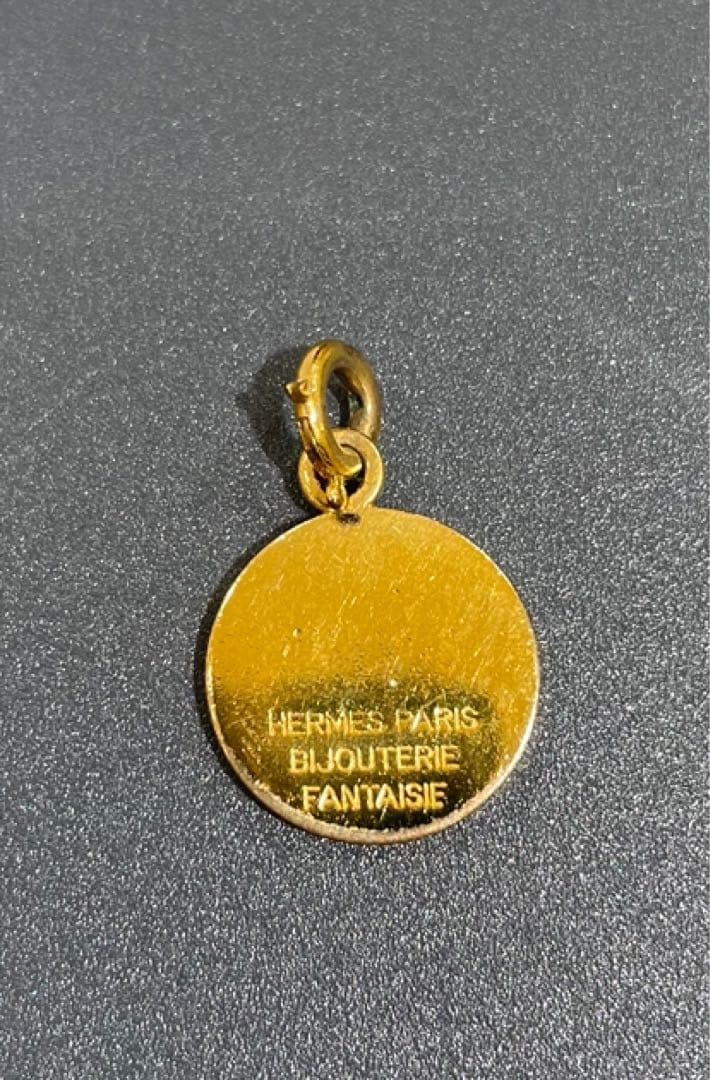 HERMES ゴールドチャーム
