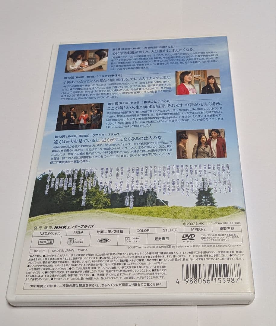 風のハルカ 完全版 DVD-BOX1と2 レア 中村倫也 松岡充 SOPHIA