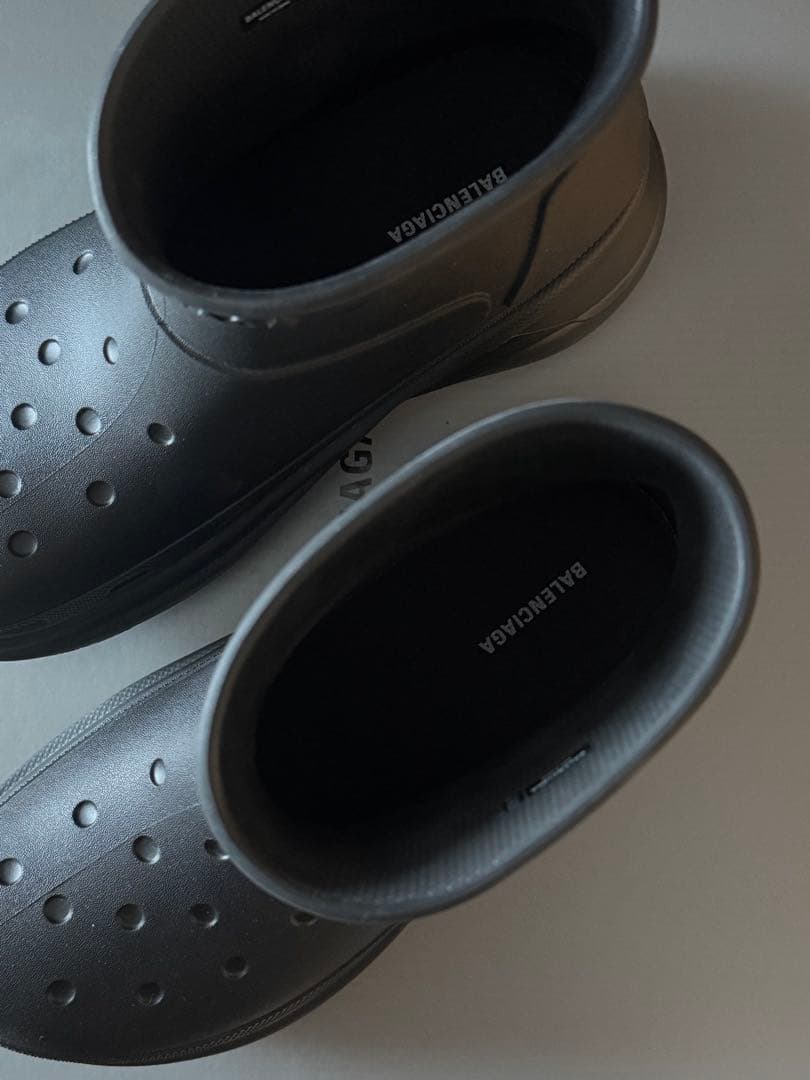 BALENCIAGA CROCS クロッグブーツ ブラック 39