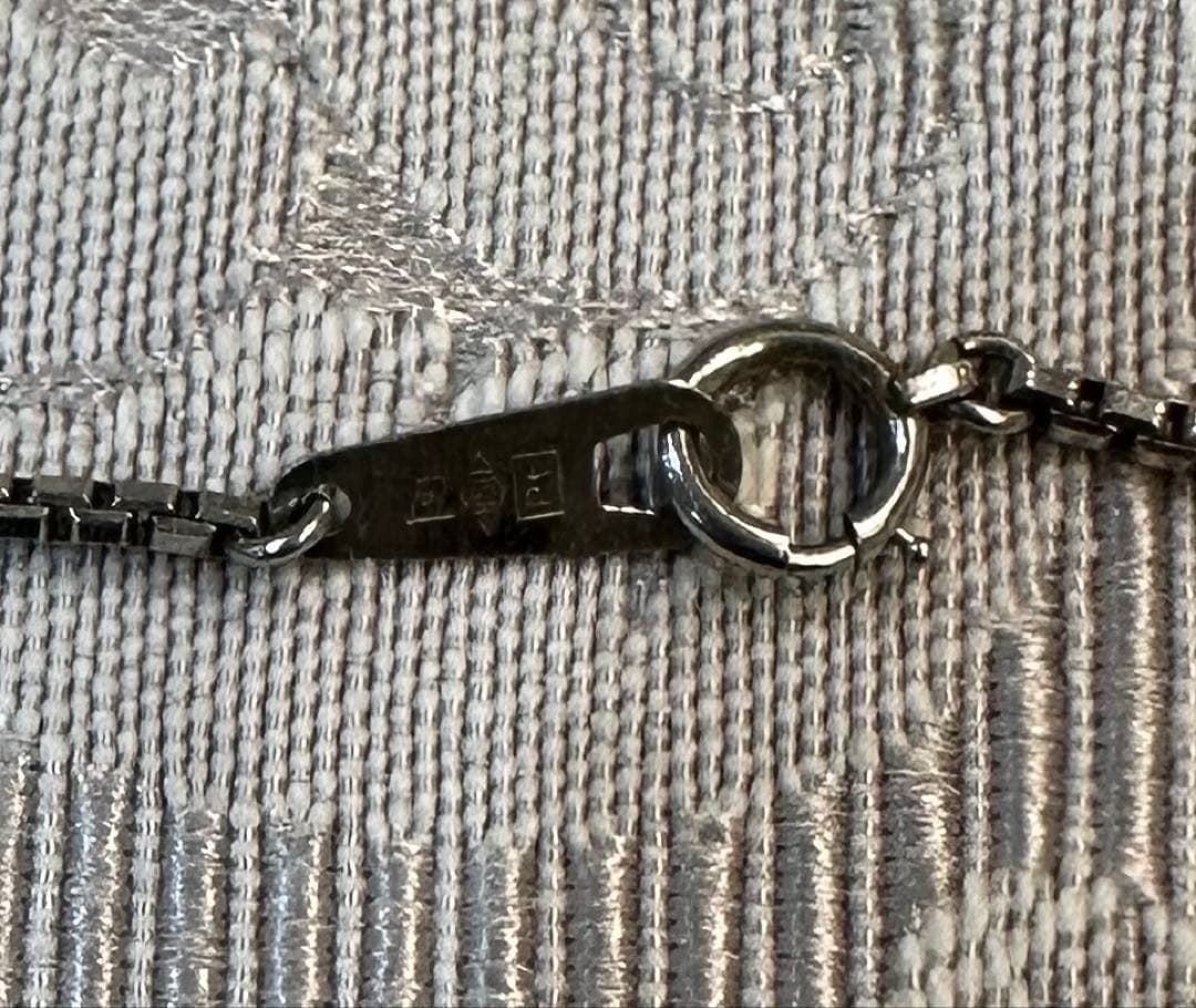 プラチナ　ベネチアンネックレス　チェーンネックレス　Pt850 40センチ