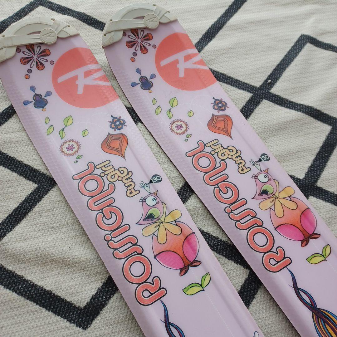 ロシニョール　ファンガール　130cm スキー板 ガールズ
