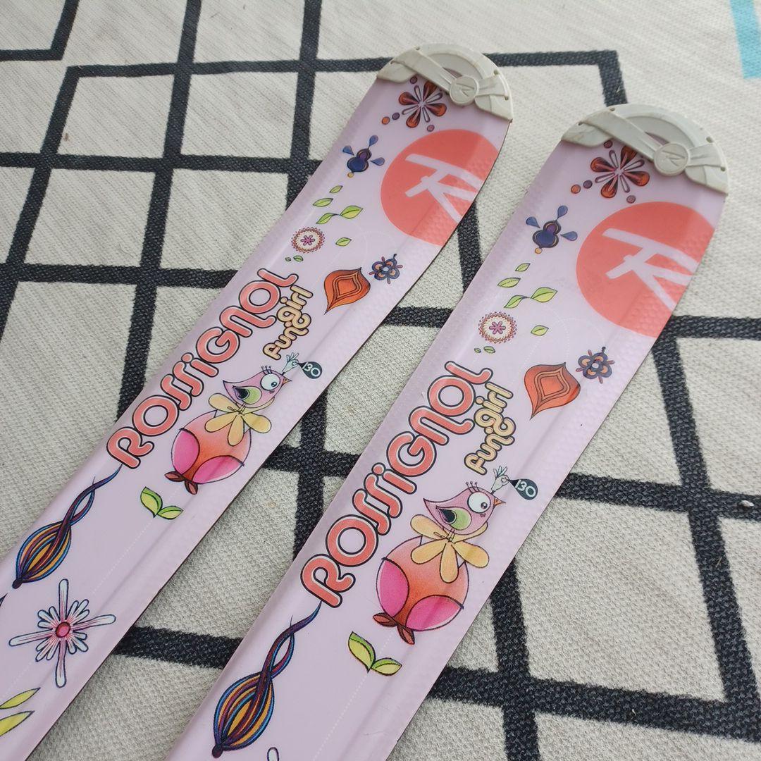 ロシニョール　ファンガール　130cm スキー板 ガールズ