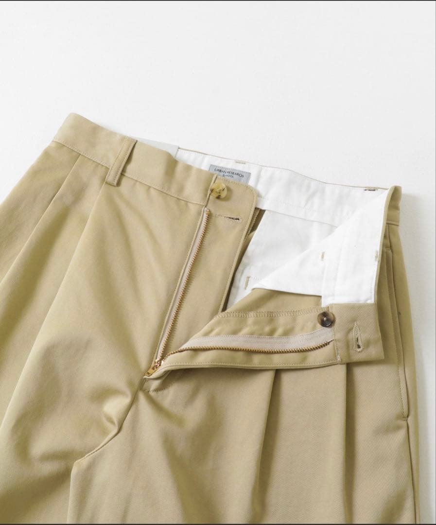 SHIOTA ニドムチノトラウザー #SERGE II