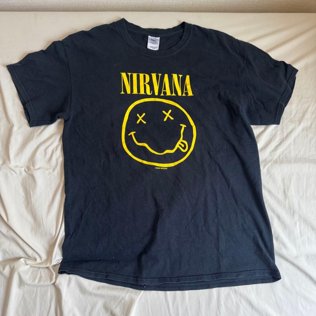 ニルバーナ 1992 スマイル　Tシャツ　バンドtシャツ