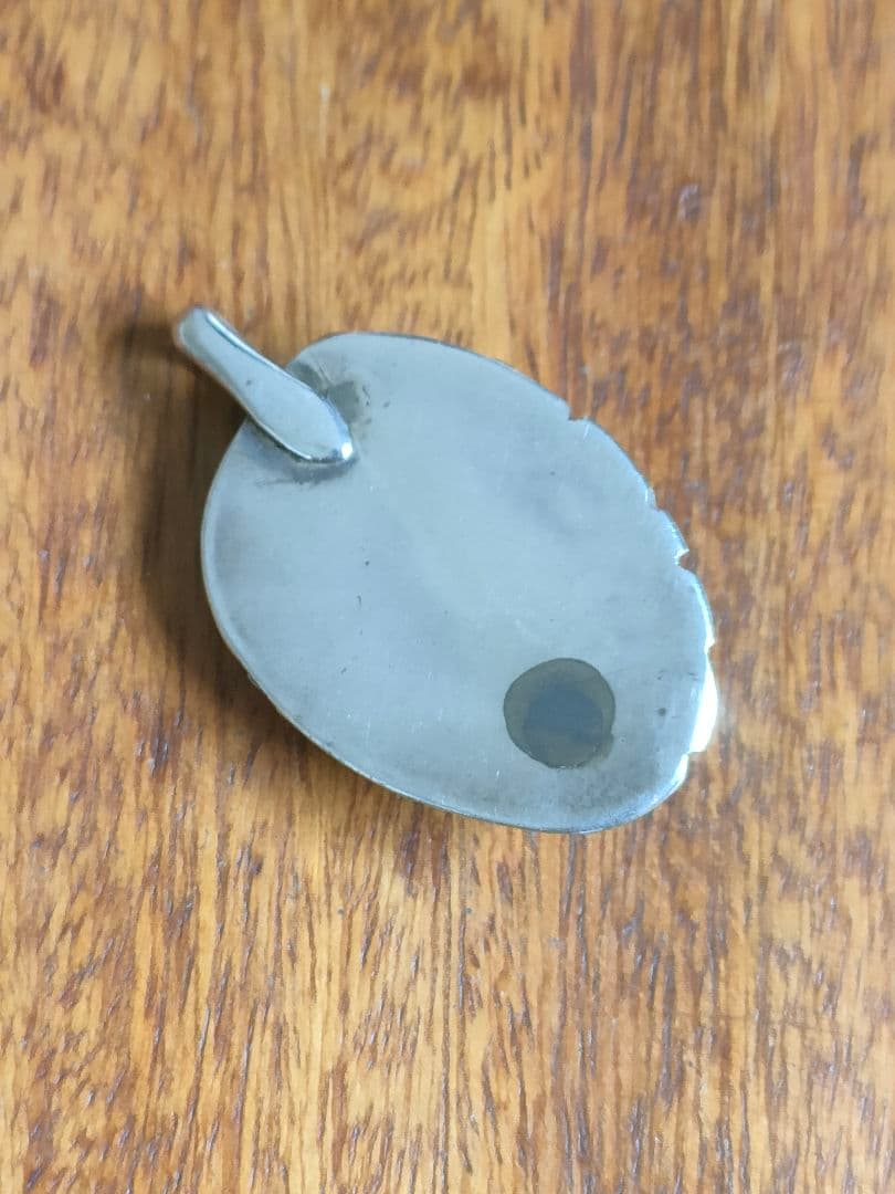 なつきナバホ族ロイストンターコイズSTERLING シルバーペンダント　オ