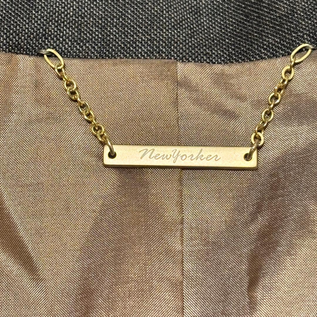 NEW YORKER CANONICO スーパー110 スカート　スーツ