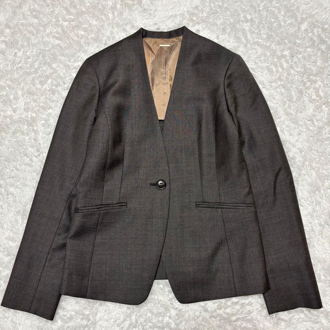 NEW YORKER CANONICO スーパー110 スカート　スーツ