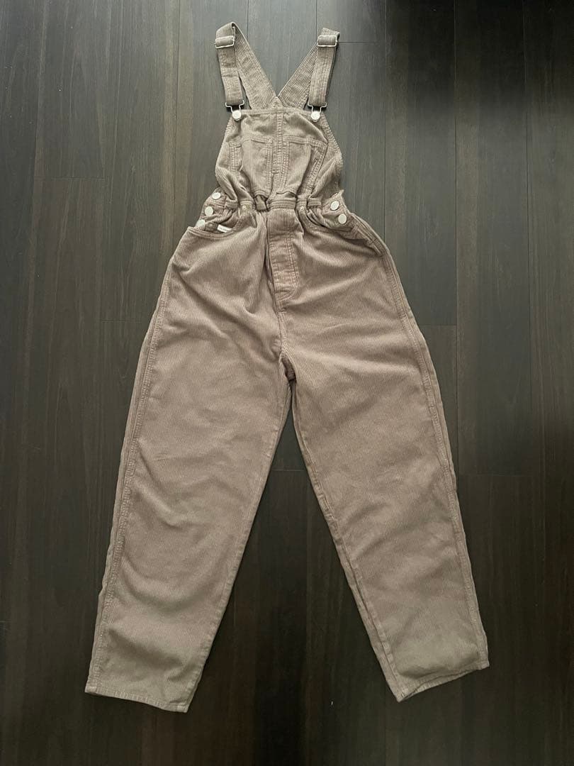 SHISHIKUIコーデュロイジャンプスーツ