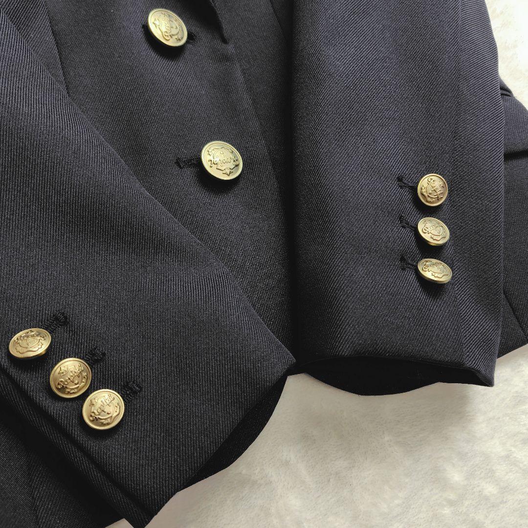 美品✨レピピアルマリオ フォーマルスーツ 女子 卒業式 150 4点セット 紺系