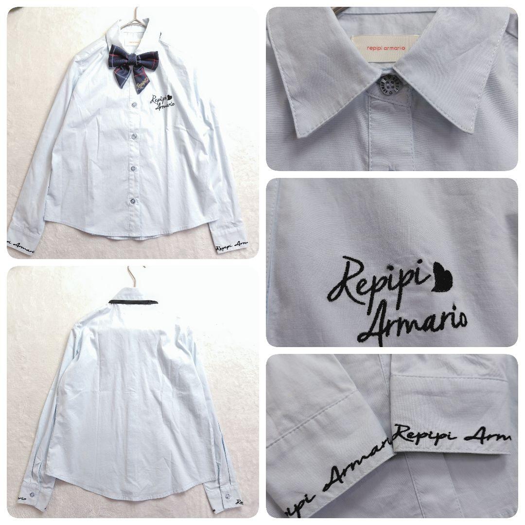 美品✨レピピアルマリオ フォーマルスーツ 女子 卒業式 150 4点セット 紺系