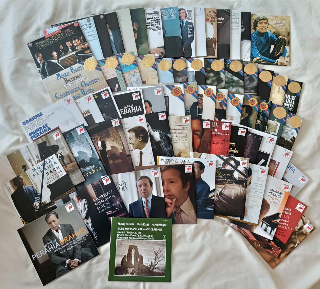 マレイ・ペライア BOX（CD68枚、DVD5枚組）