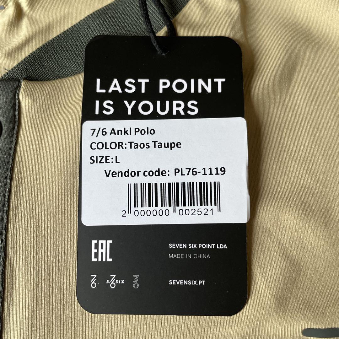 日本初上陸　76 セブンシックス　テニスウェア　上下　サイズL（XL）