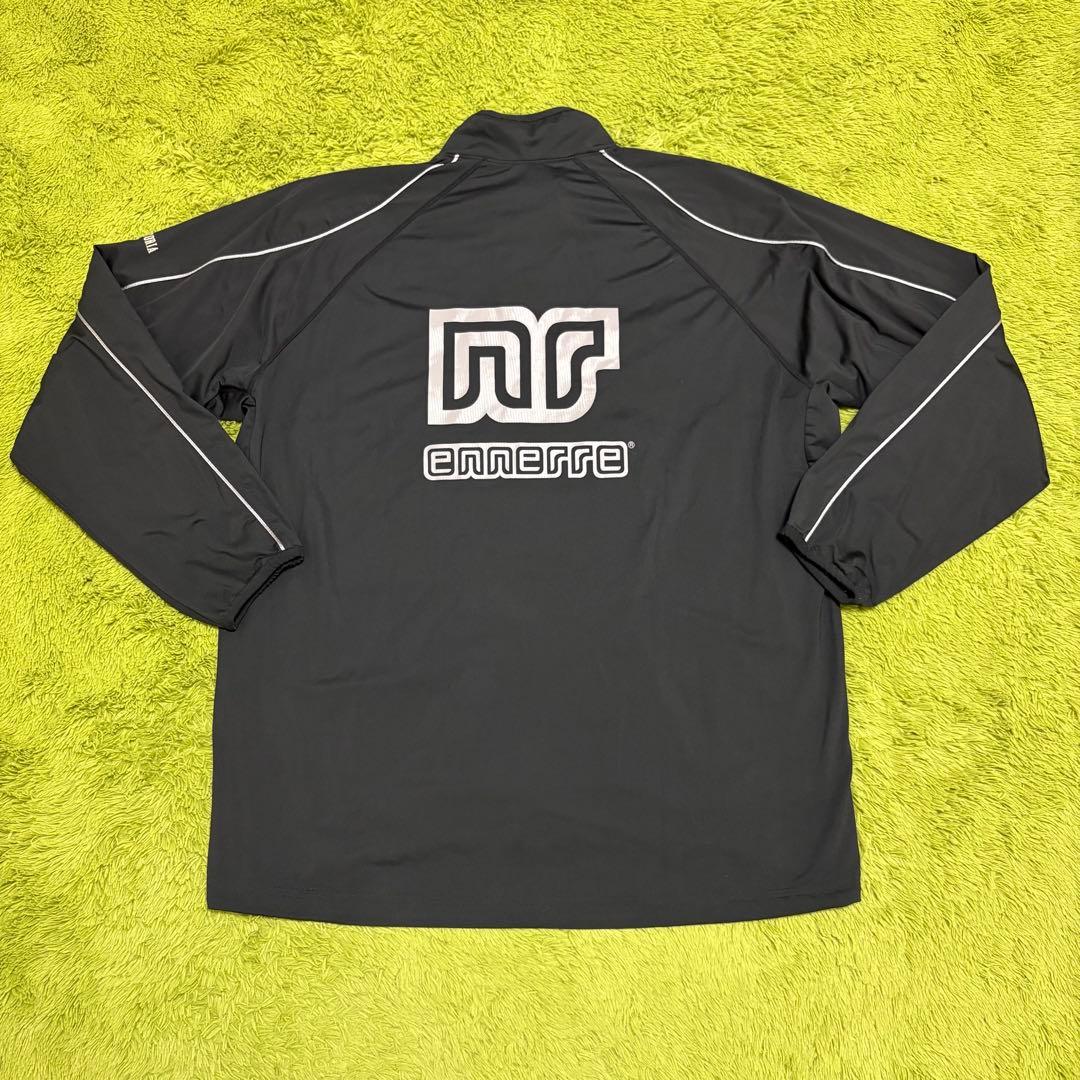 ennerre エネーレ　ジャージ上下セット　L・XL ブラック　背面ビッグロゴ