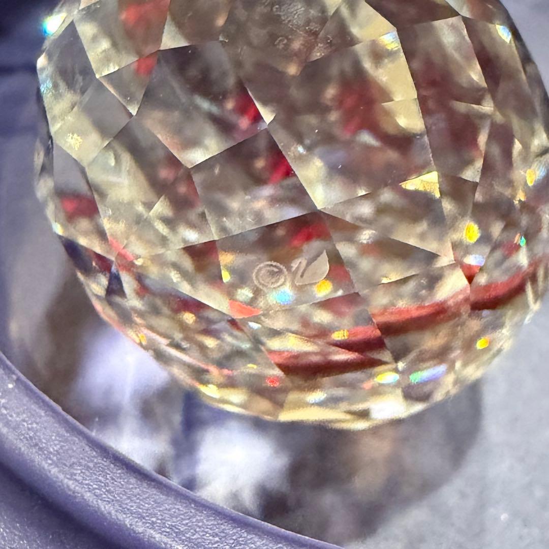 ★縁起物★ スワロフスキー　猫　招き猫　招福　オーナメント