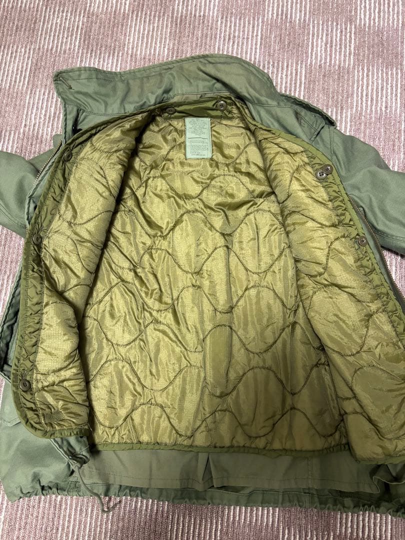 アルファインダストリーズのM-65フィールドジャケット　ライナーセット