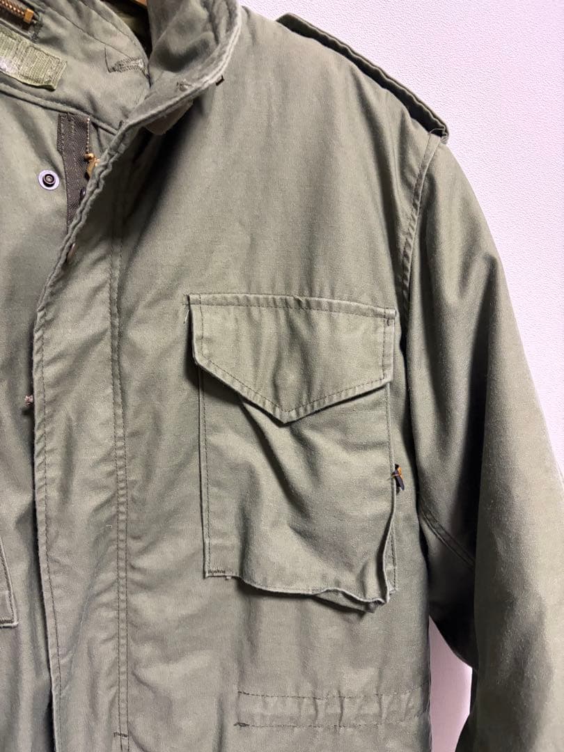 アルファインダストリーズのM-65フィールドジャケット　ライナーセット