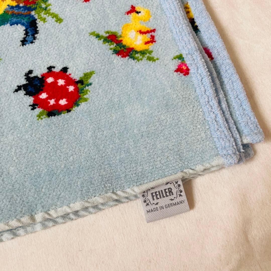 【新品】FEILERフェイラー プティバス おくるみ ハイジ ペールブルー