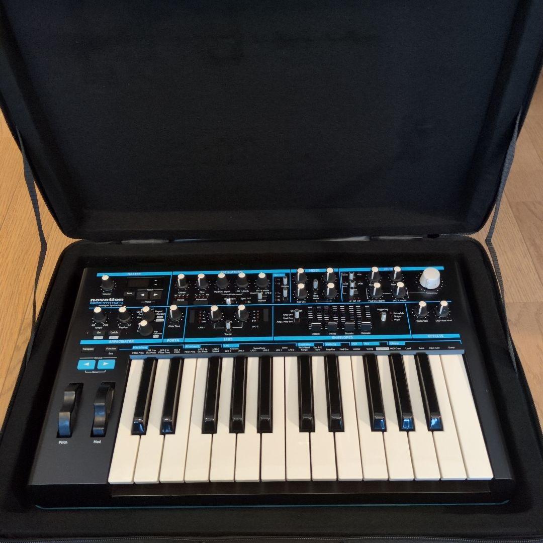 ​【美品・ケース付】Novation Bass Station II シンセ