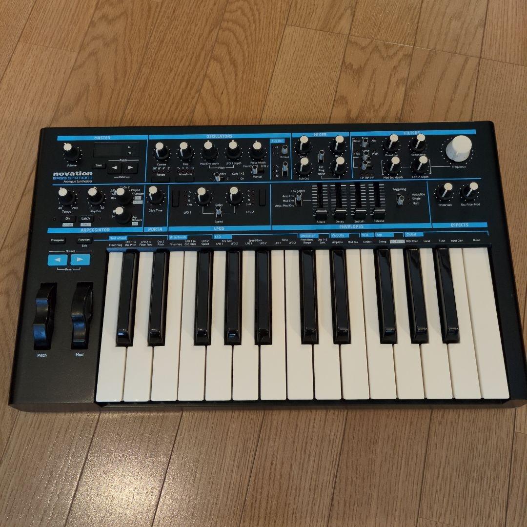 ​【美品・ケース付】Novation Bass Station II シンセ