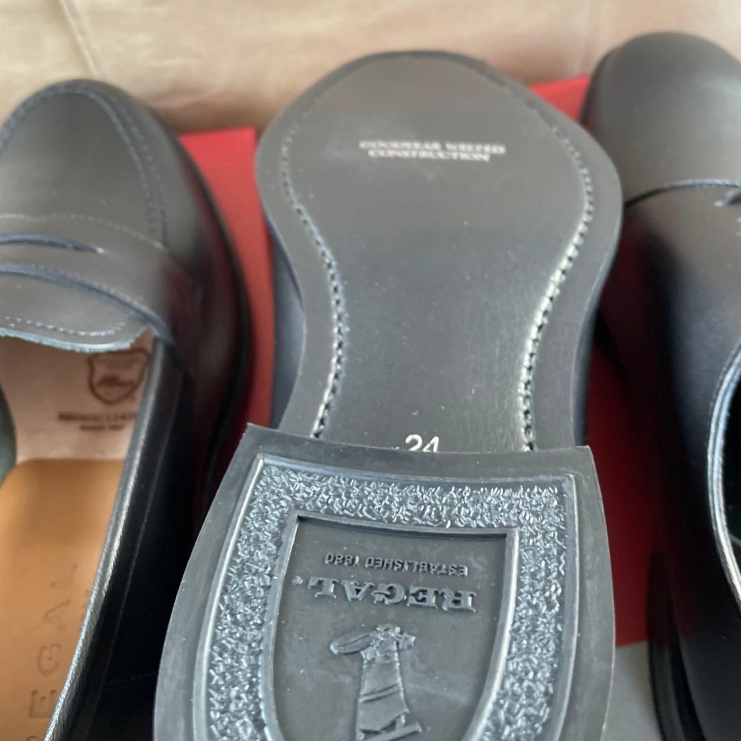 リーガル　12GL V267 ブラック　24CM 2足セット