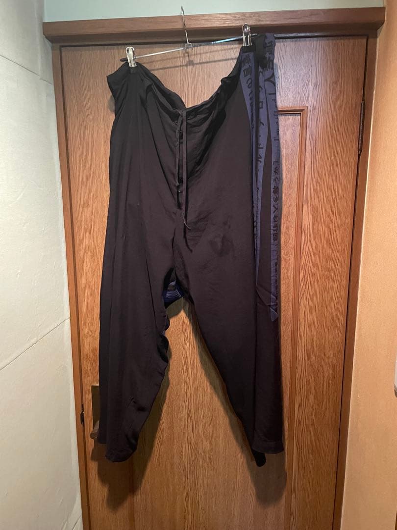 yohjiyamamoto 18ss 着る服ないのレーヨンパンツ