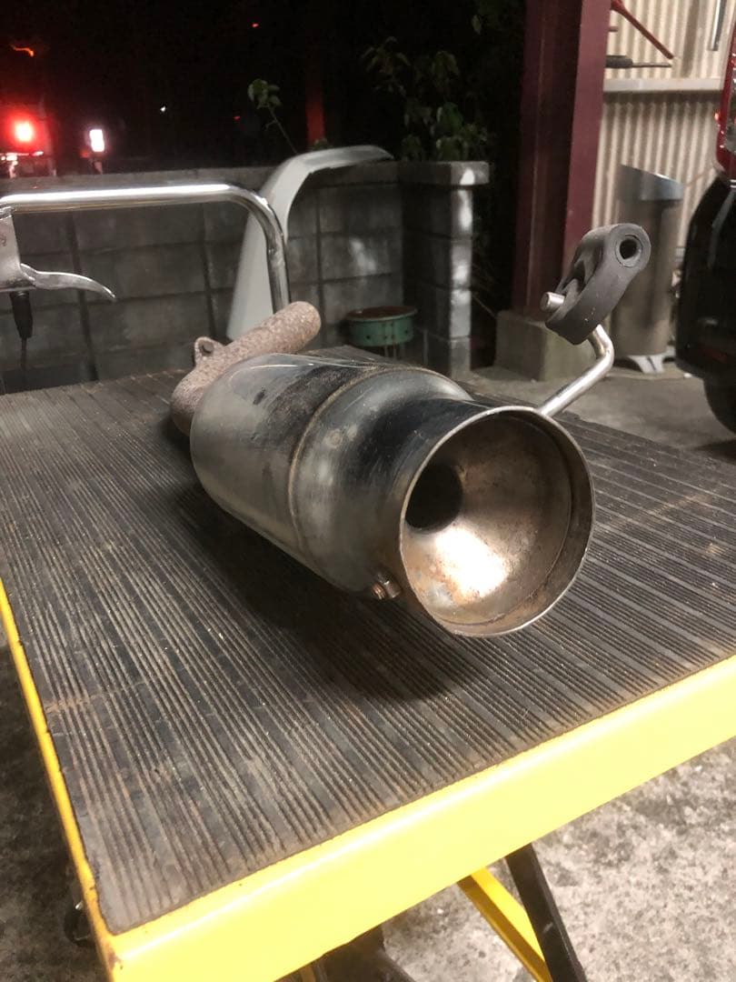 L700S ミラジーノ ミラ 社外ストレートマフラー