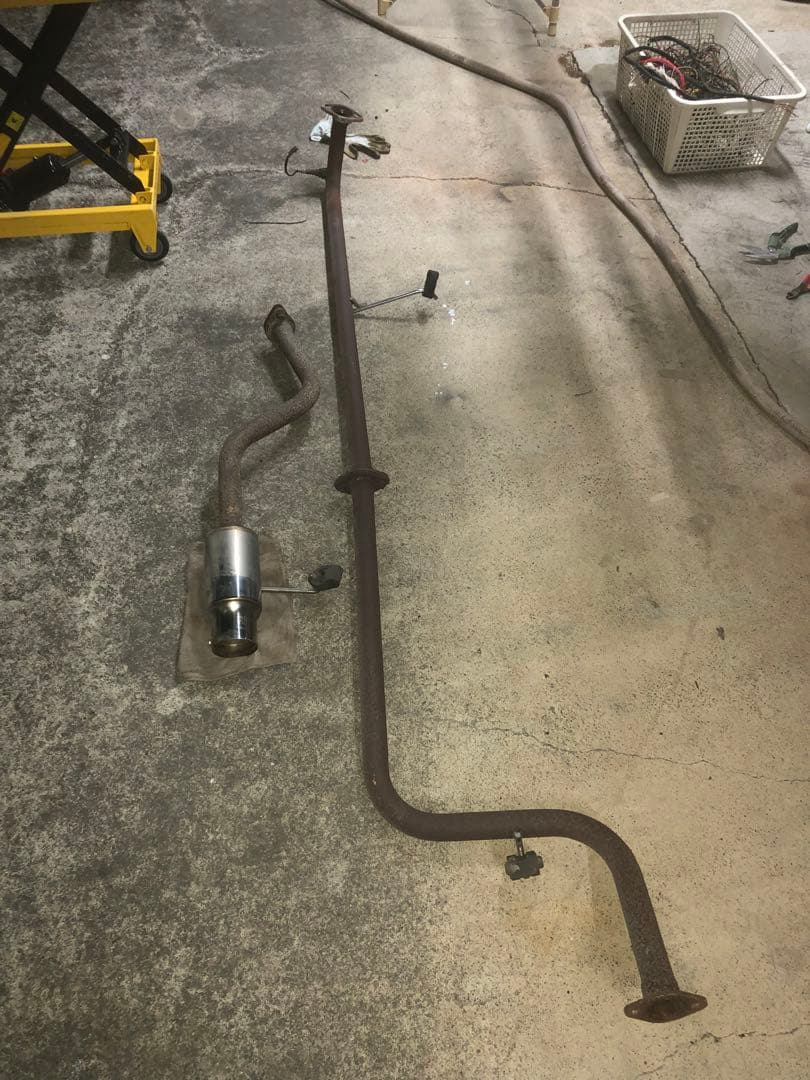 L700S ミラジーノ ミラ 社外ストレートマフラー