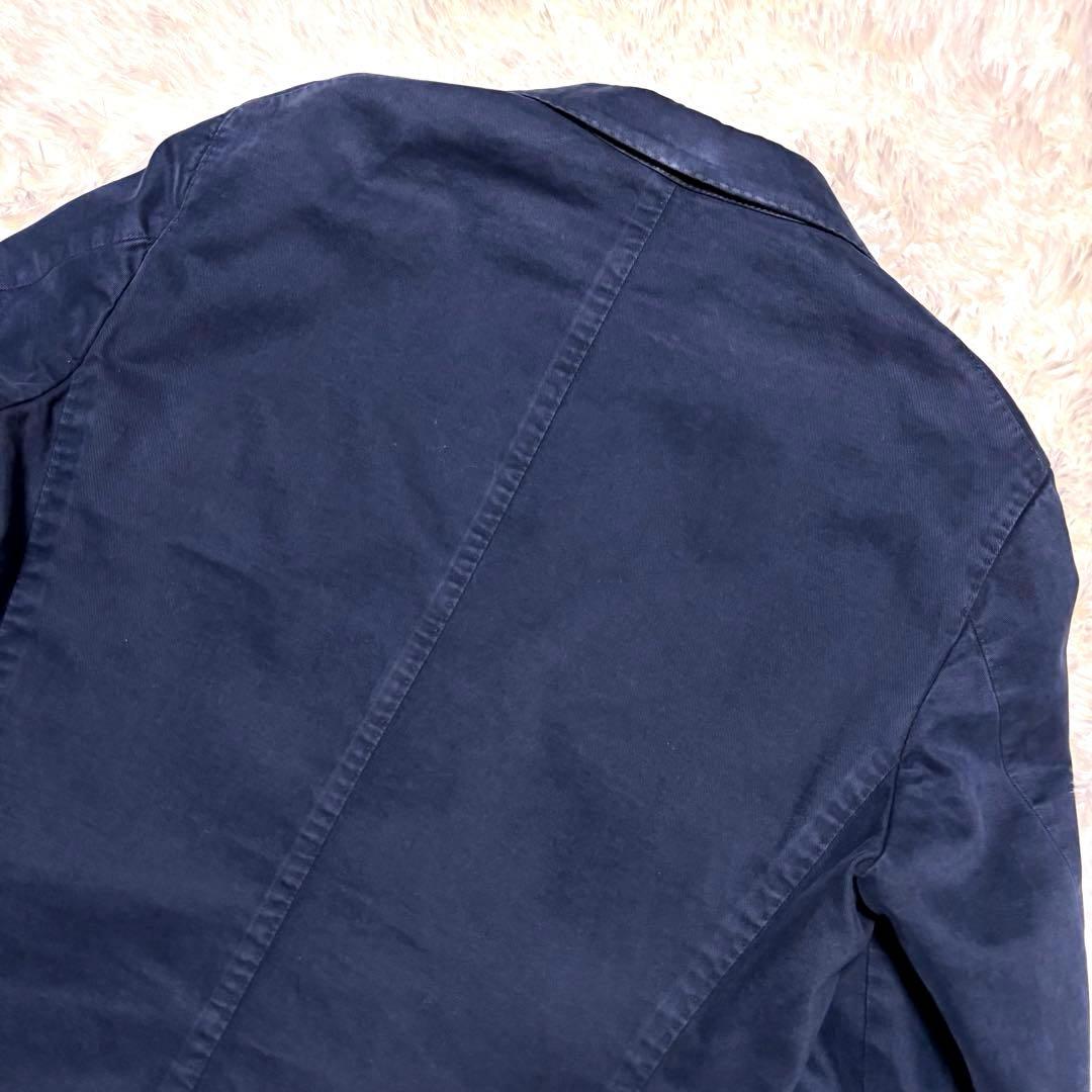 ✨良品✨ルビアム　テーラードジャケット　ガーメントダイ　ペイズリー裏地　48