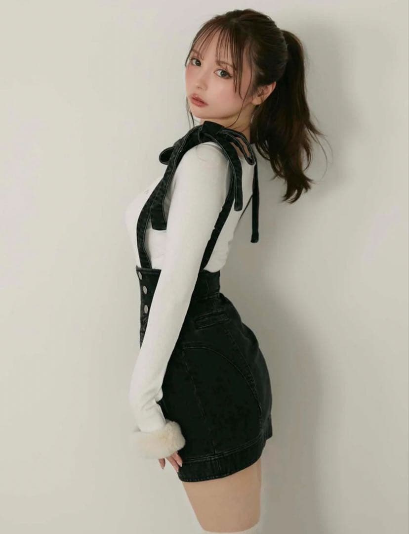 andmary Avery ribbon skirt Mサイズ AM1034