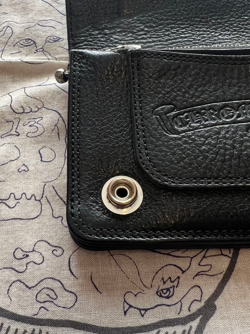 CHROM HEARTS / 1ZIP BLK スターボタン