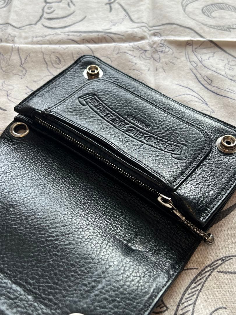 CHROM HEARTS / 1ZIP BLK スターボタン