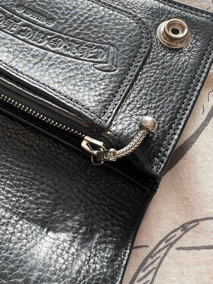 CHROM HEARTS / 1ZIP BLK スターボタン