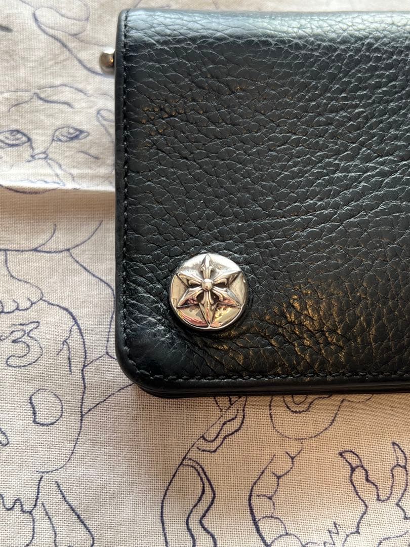 CHROM HEARTS / 1ZIP BLK スターボタン