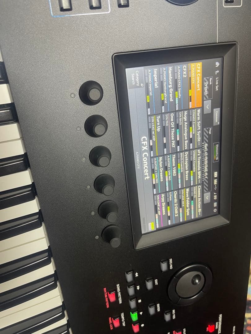 YAMAHA MONTAGE M6 付属ソフト未登録 製品未登録