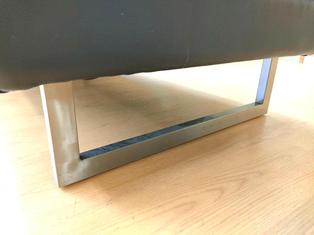 KELVIN GIORMANI コーナーソファ 本革 ブラック