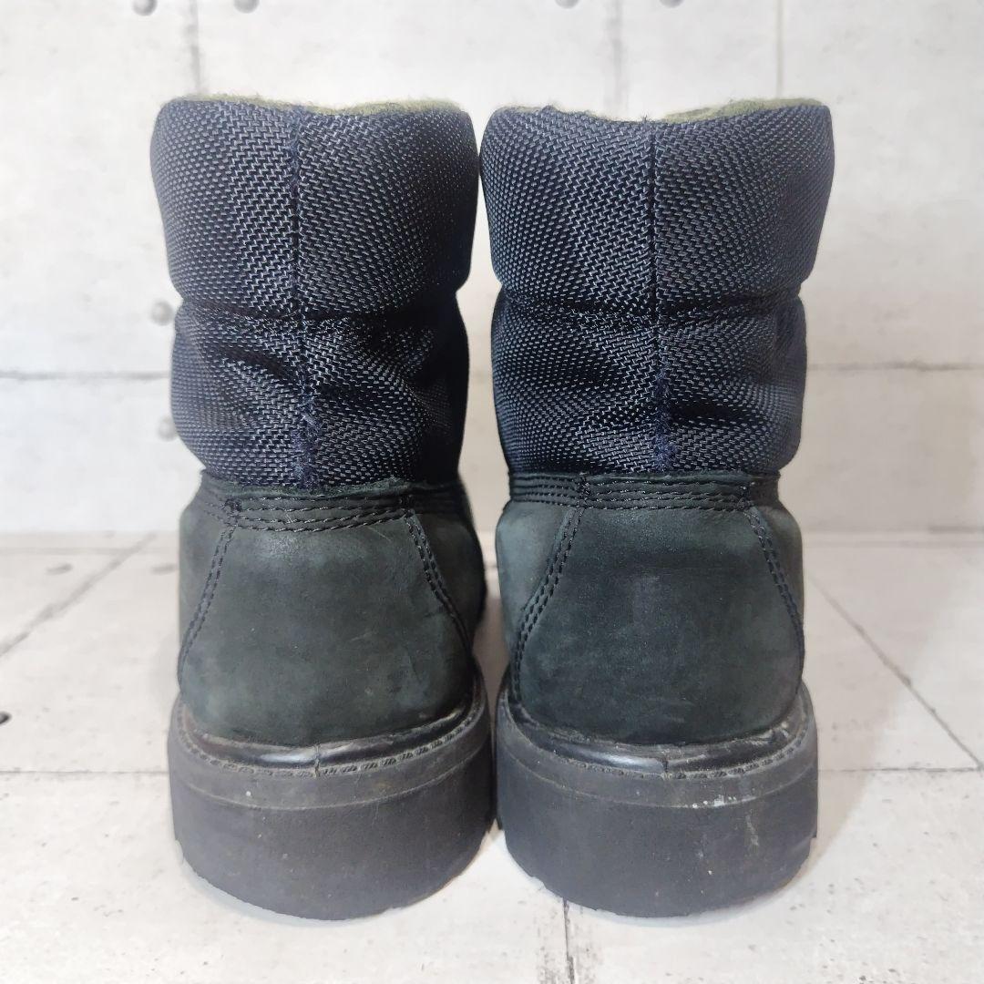 ティンバーランド × WOOLRICH ジッパーブーツ 27.5 黒 レア