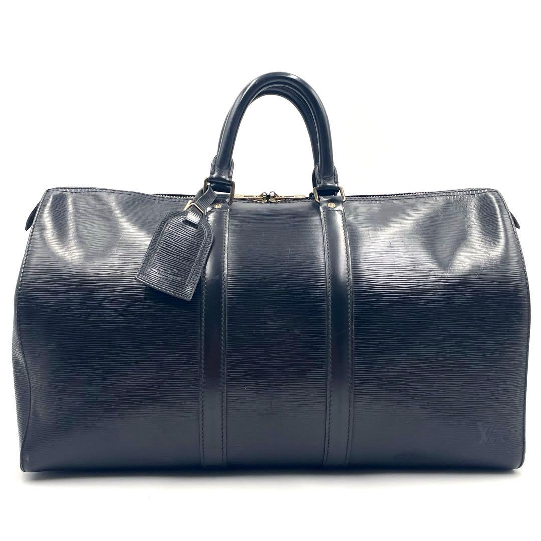 ルイヴィトン キーポル45 ボストンバッグ エピ　ブラック M59152 ゴルフ