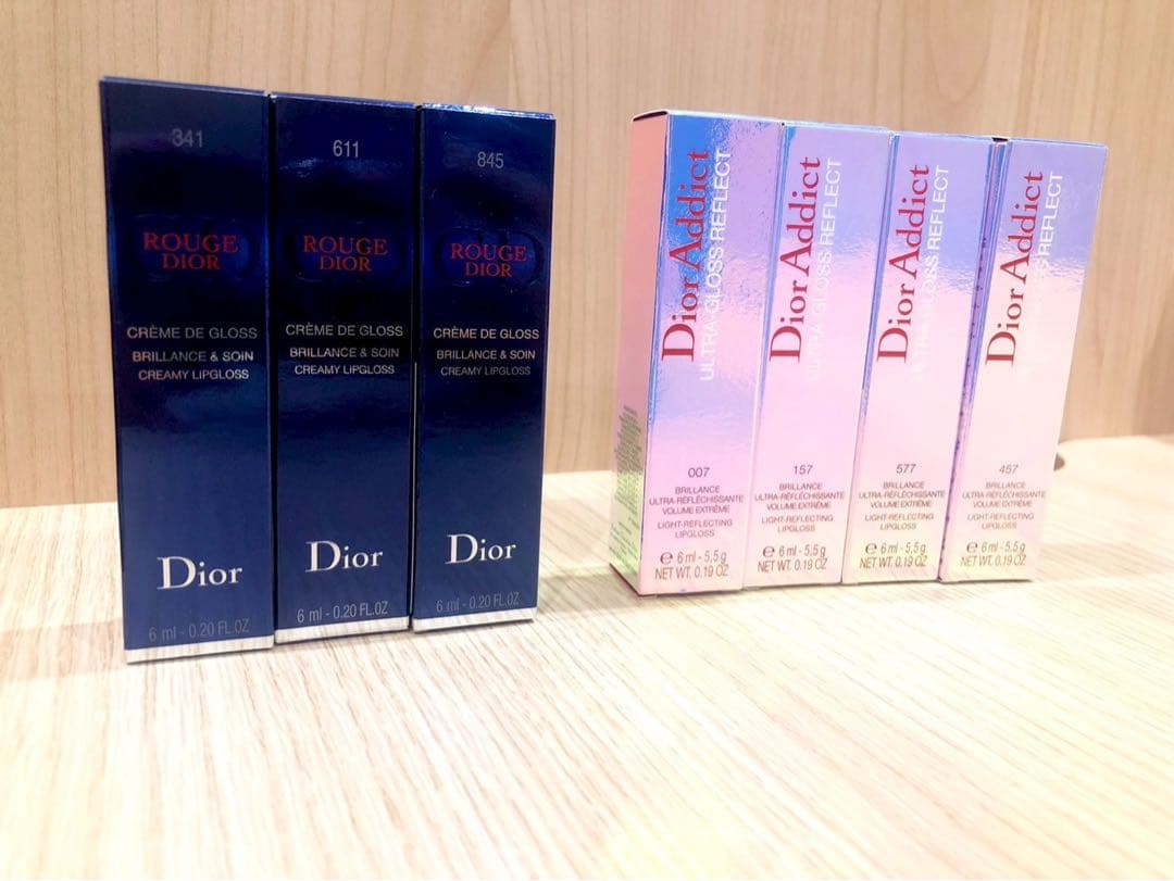 ♪ディオール　リップ7点セット