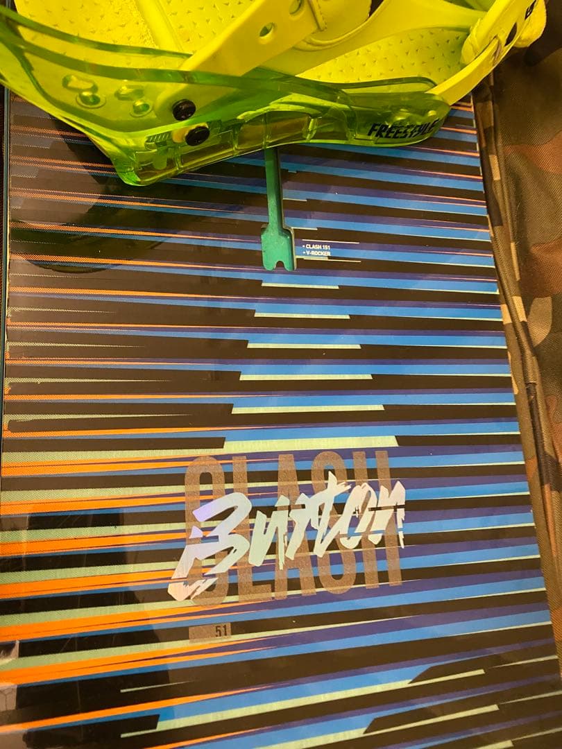 【初心者おすすめ 】 バートン CLASH スノーボード　セット　151cm