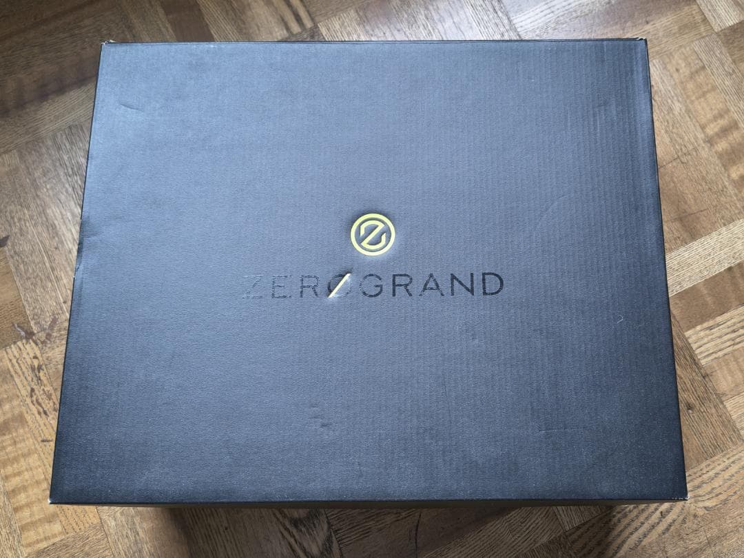 Cole Haan ダークブラウン 防水サイドゴアブーツ オレンジトリム　9.5