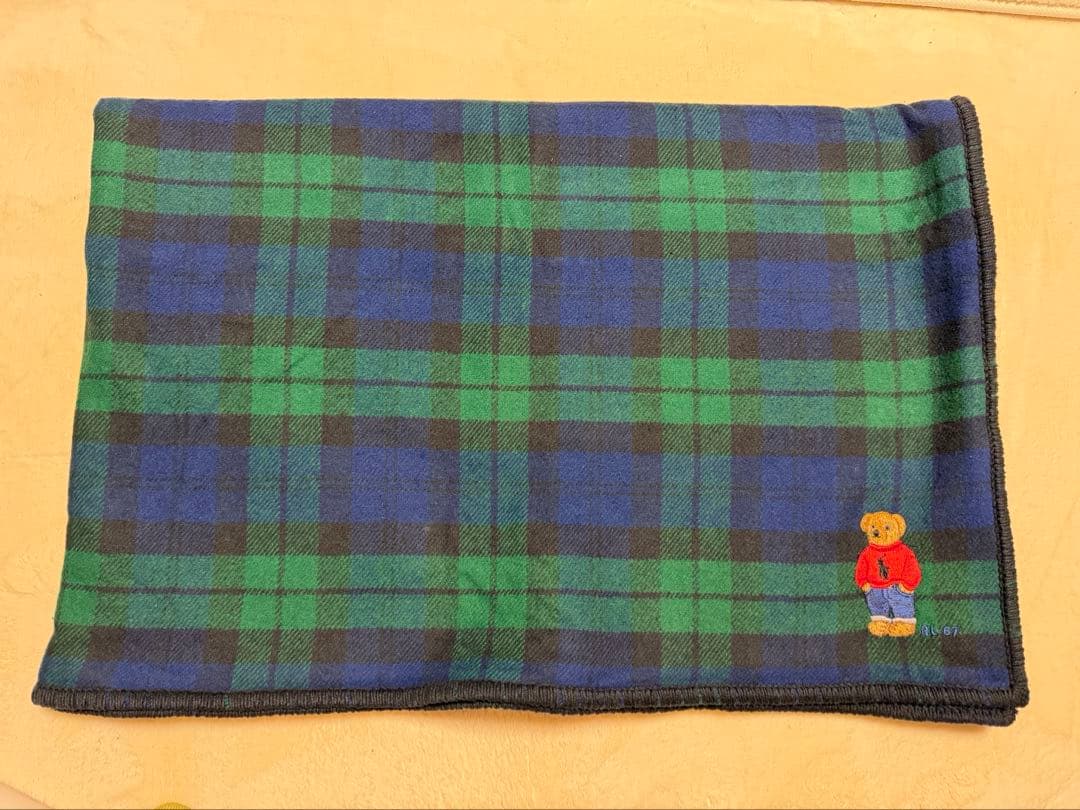 ポロラルフローレン綿ブランケット 毛布