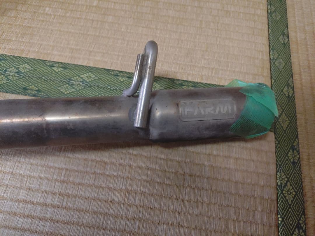 JA22　マフラー　モーターファーム　motorfarm　HILLCLIMBER