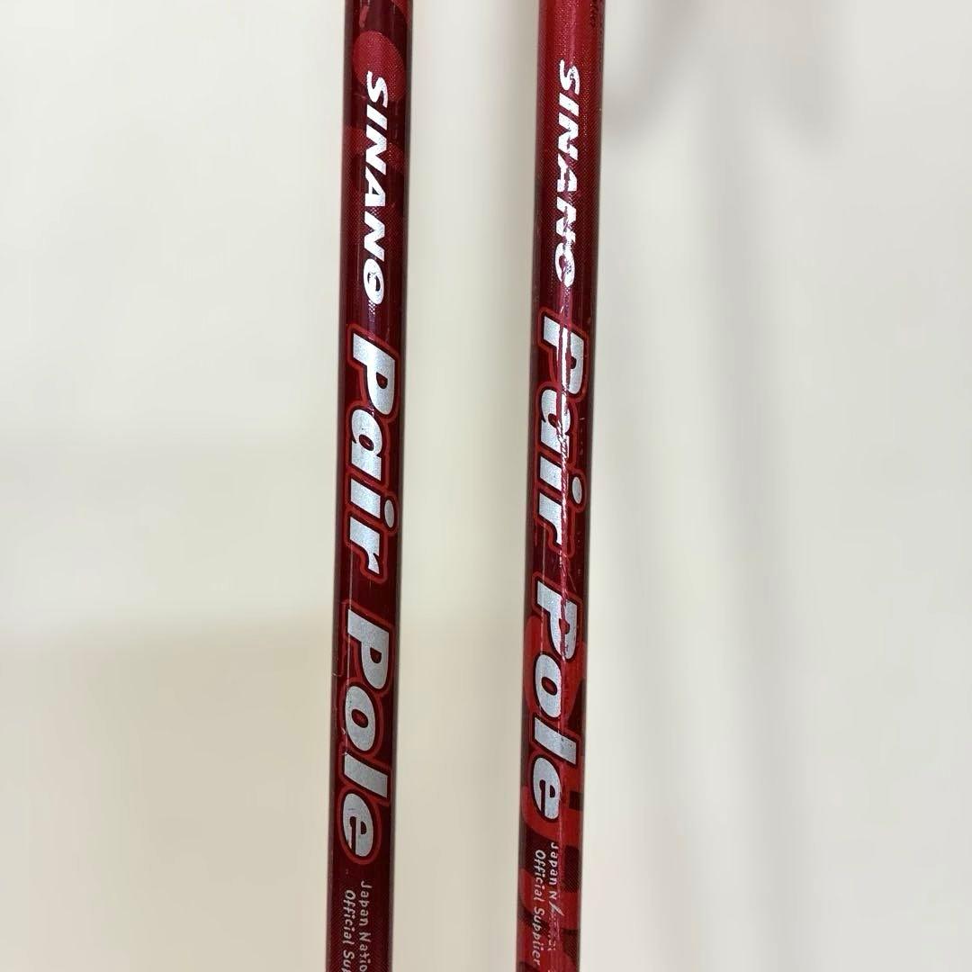 あん　子供用ハートスキー板セット　スキー板128 ストック90