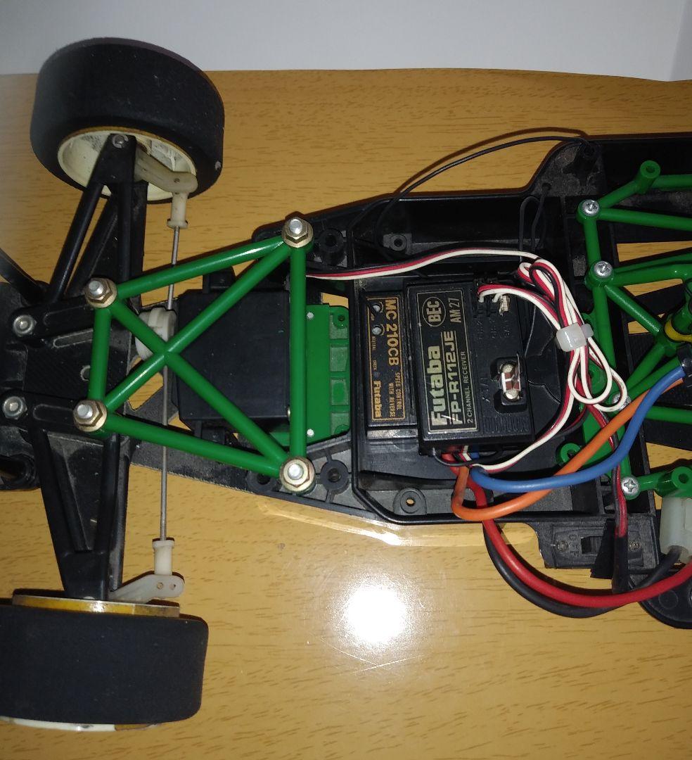 タミヤ 1/10 Cカーシャーシ　マツダ 787B 　メカ付き　当時物