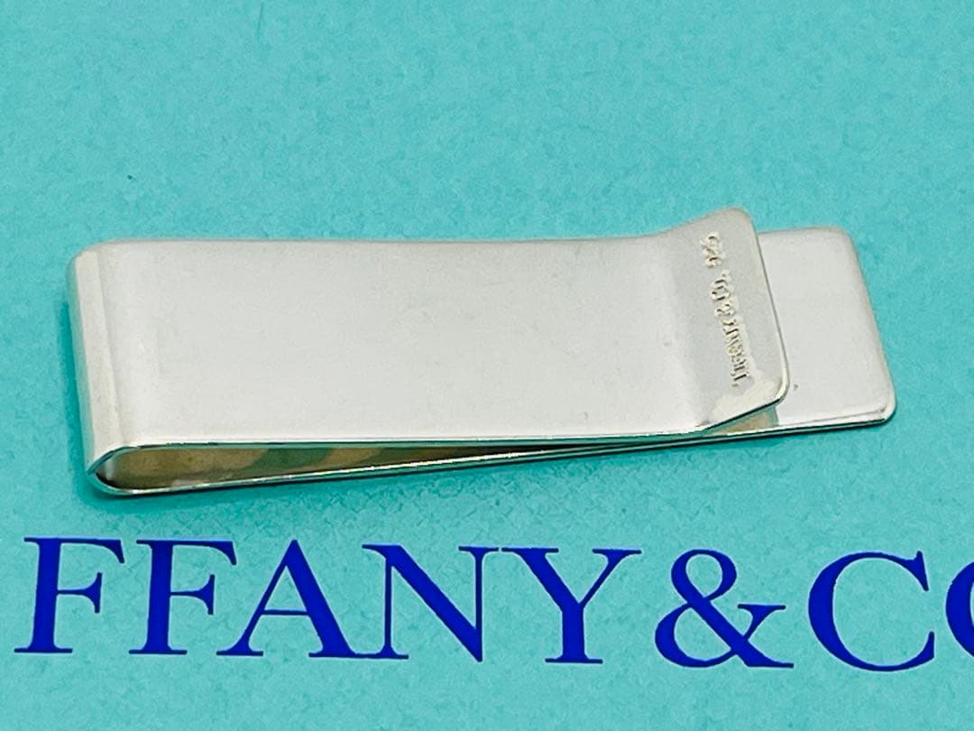 c307 ティファニー　エンジンターン　マネークリップ　シルバー　925
