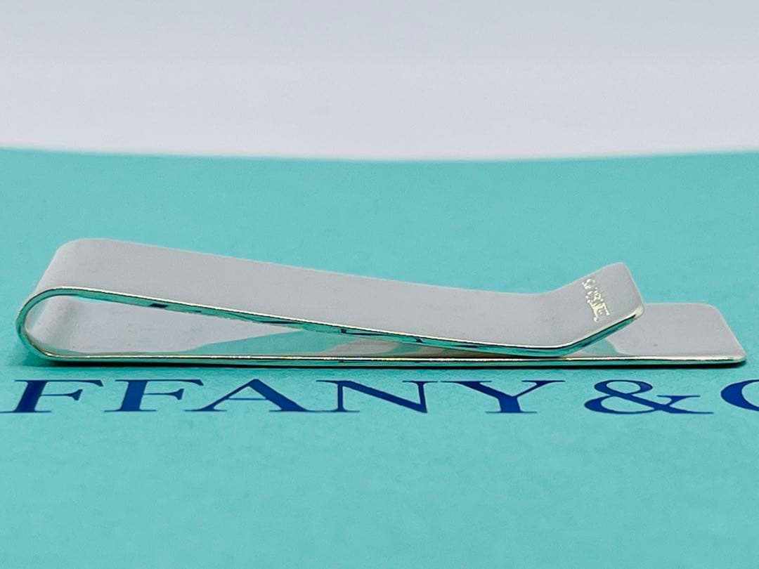 c307 ティファニー　エンジンターン　マネークリップ　シルバー　925